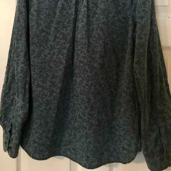 MOSSIMO SUPPLY CO. Floral Print Shirt - Picture 5 of 5